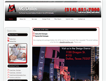 Tablet Screenshot of msdallas.com